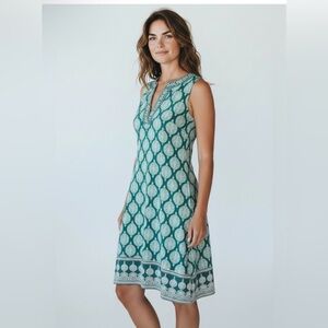 Magnolia Grace Sleeveless V-Neck Dress – Size Medium